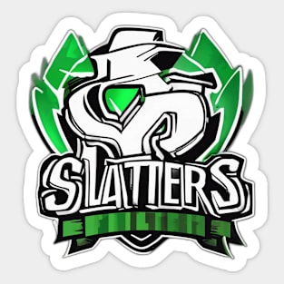 Slatters Esports Logo T-Shirt Design No. 983 Sticker